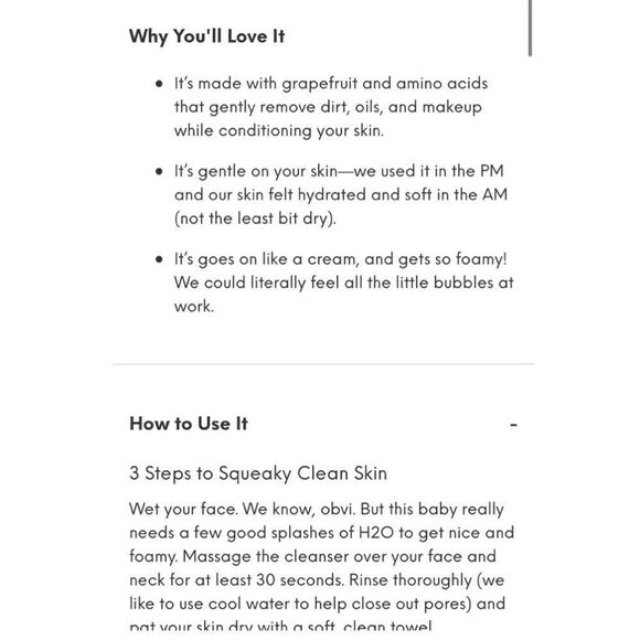 5/$15 SALE NEW REAL CHEMISTRY Fresh-Start Foaming Cleanser 15ml - Picture 5 of 5